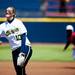 Michigan sophomore Sara Driesenga pitches in the game against Louisiana-Lafayette on Friday, May 24. Daniel Brenner I AnnArbor.com